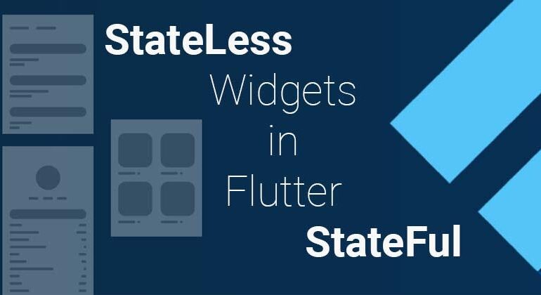Understanding the basics of stateful and stateless widgets in Flutter