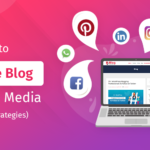 How can I promote my blog on social media?