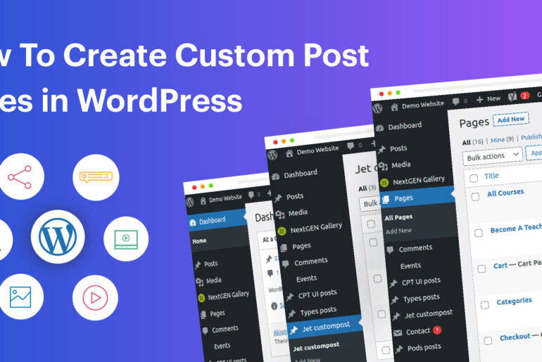 How do I create a custom post type in WordPress?
