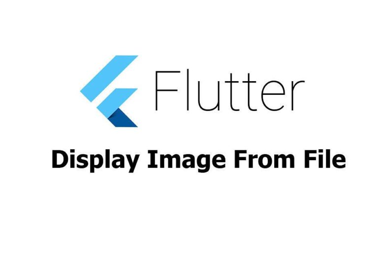 Working with the Image widget to display images in Flutter applications