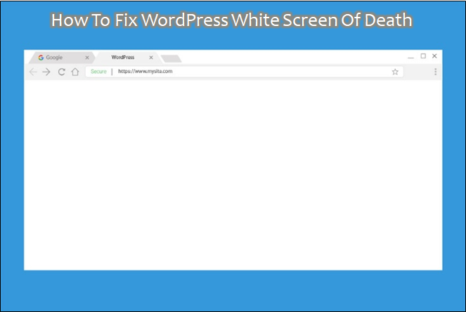 How to fix WordPress white screen of death